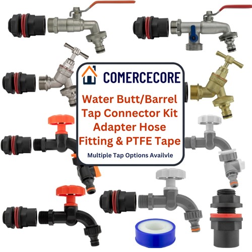 Water butt connector kit - water,