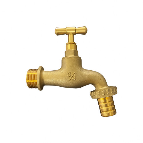 Brass high flow tap - brass,