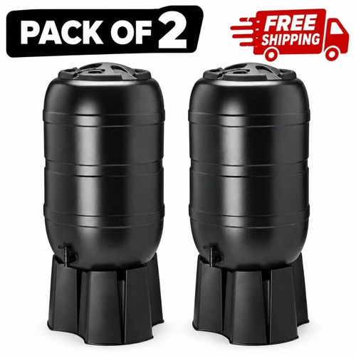 210l water butt kit - 2x,