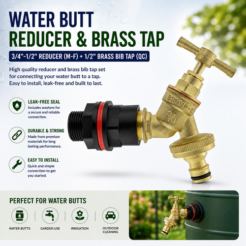 Water butt reducer - water,