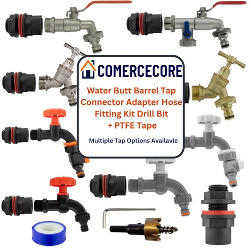 Water butt connector kit - butt,