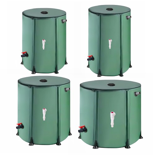 Outdoor eco rain barrel kit - rain,