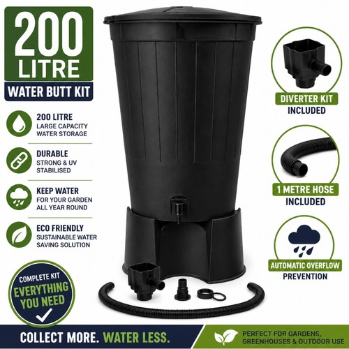 200l black water - black, butt