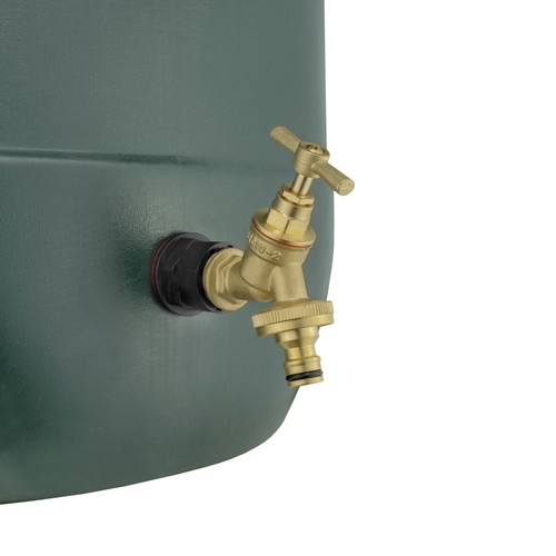 Garden water butt - water, tap