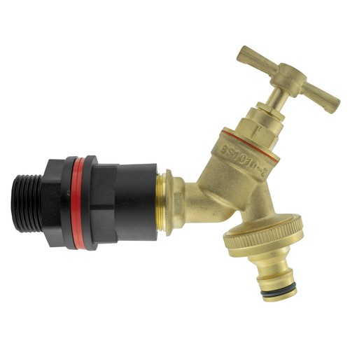 Water butt brass tap - tap, 1/2